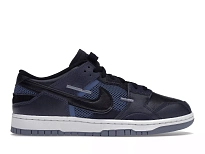 Фото № 1 с приближением к товару «‎Nike Dunk Low Scrap Black Navy»