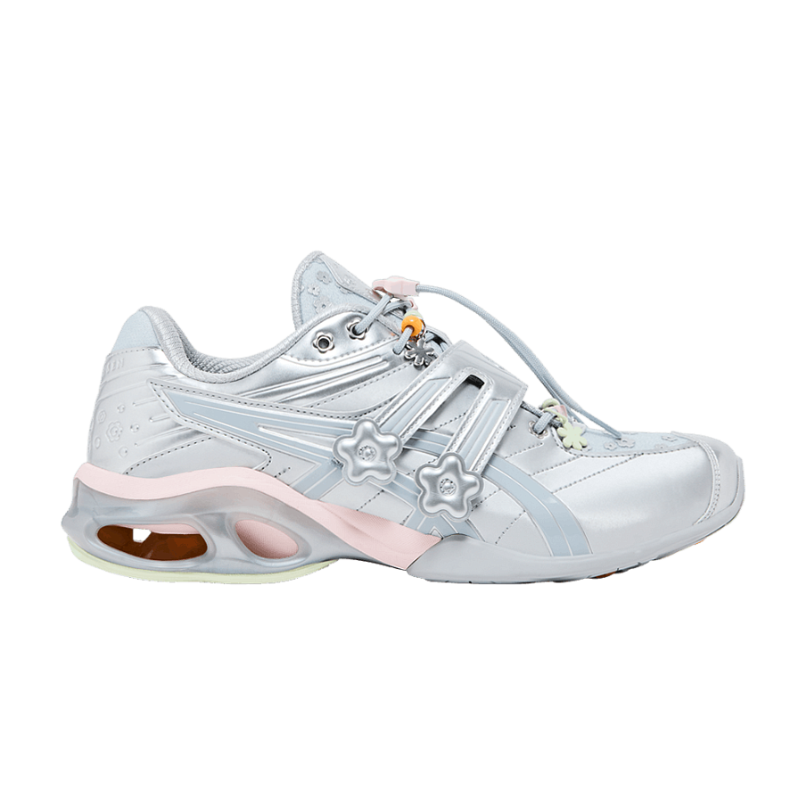 Фото № 1 с приближением к товару «‎ASICS Women's Cecilie Bahnsen x Gel-Kinetic FR Piedmont Gre Pure Silver»