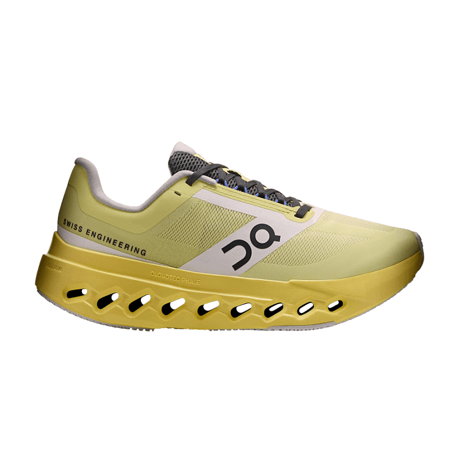 Фото № 1 с приближением к товару «‎ON Women's Cloudsurfer Next Z5 Limelight White (3WF10233003)»