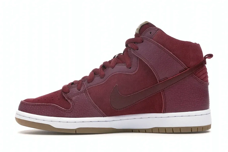 Фото № 3 с приближением к товару «‎Nike SB Dunk High Team Red Filbert»