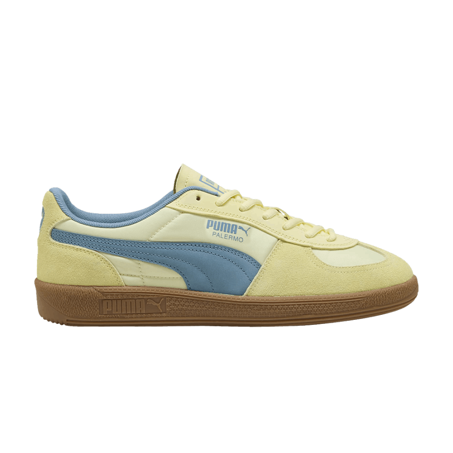 Фото № 1 с приближением к товару «‎Puma Palermo Pop - Gold Moon Cool Blue»
