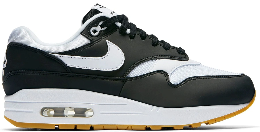 Фото № 1 с приближением к товару «‎Nike Air Max 1 Black White Gum »