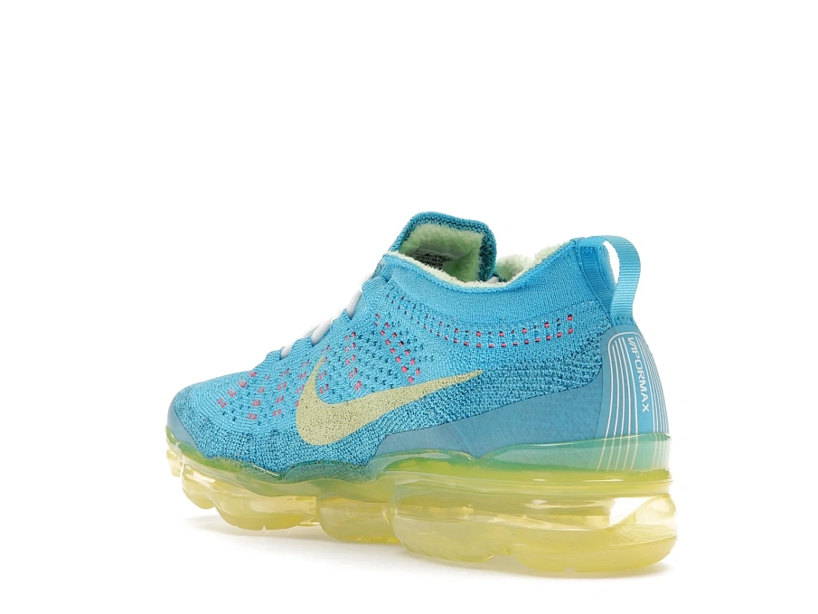 Фото № 6 с приближением к товару «‎Nike Air VaporMax 2023 Flyknit Baltic Blue Citron Tint»