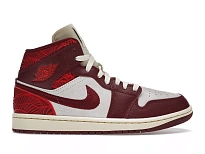 Фото № 1 с приближением к товару «‎Jordan 1 Mid SE Tiki Leaf Team Red »