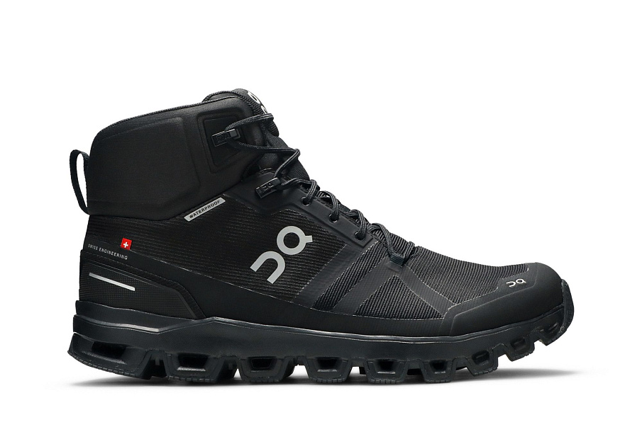 Фото № 2 с приближением к товару «‎ON Cloudrock Waterproof All Black»