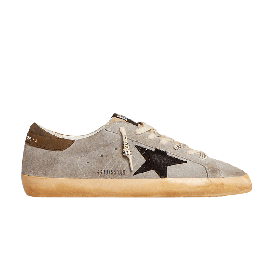 Фото № 1 с приближением к товару «‎Golden Goose Superstar Medium Grey Olive»