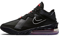 Фото № 1 с приближением к товару «‎Nike Lebron 18 Low Ep Domestic Edition Basketball Shoes BlackRed»