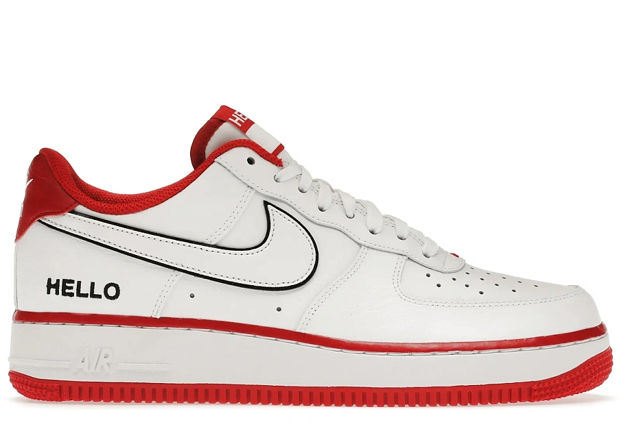 Фото № 1 с приближением к товару «‎Nike Air Force 1 Low 07 LX Hello»