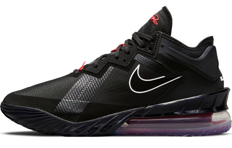 Фото № 1 с приближением к товару «‎Nike Lebron 18 Low Ep Domestic Edition Basketball Shoes BlackRed»