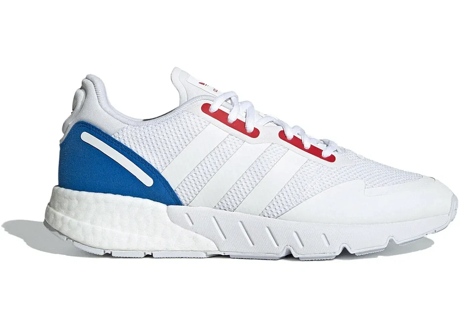 Фото № 1 с приближением к товару «‎adidas ZX 1K Boost White Blue»