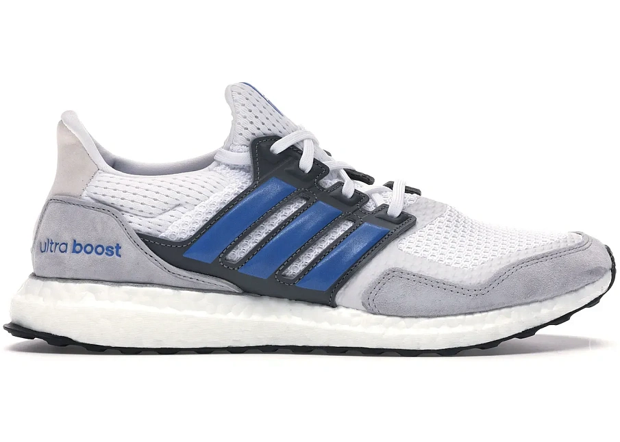 Фото № 1 с приближением к товару «‎adidas Ultra Boost S&L White True Blue Grey»