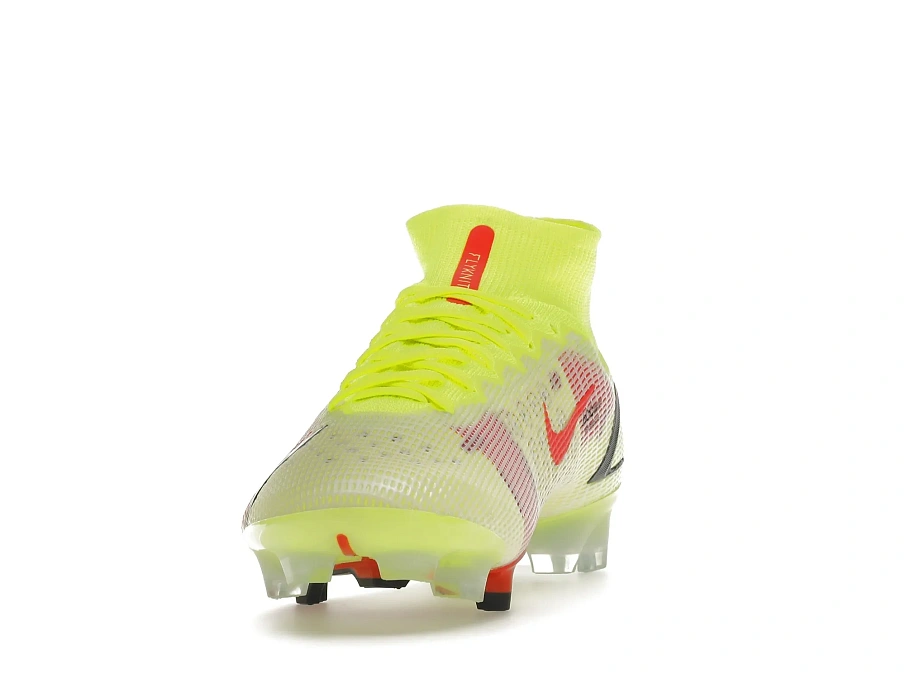 Фото № 2 с приближением к товару «‎Nike Mercurial Superfly 8 Elite FG Volt Black Bright Crimson»