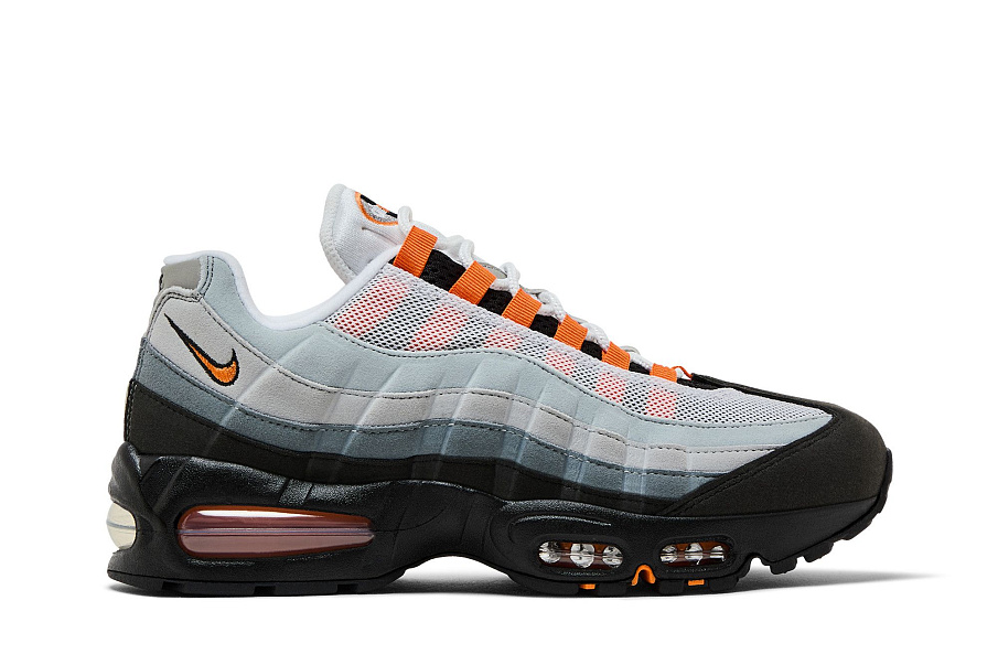 Фото № 2 с приближением к товару «‎Nike Air Max 95 OG Bright Mandarin 2025»