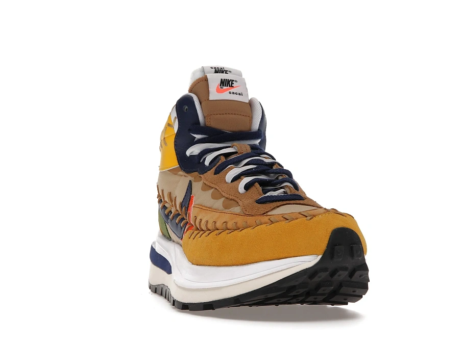 Фото № 3 с приближением к товару «‎Nike Vaporwaffle sacai Jean Paul Gaultier Sesame Blue»