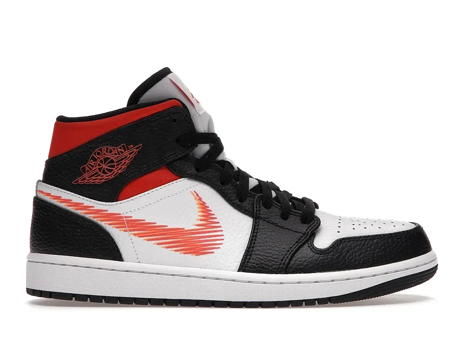 Фото № 1 с приближением к товару «‎Jordan 1 Mid Zig Zag Swoosh»