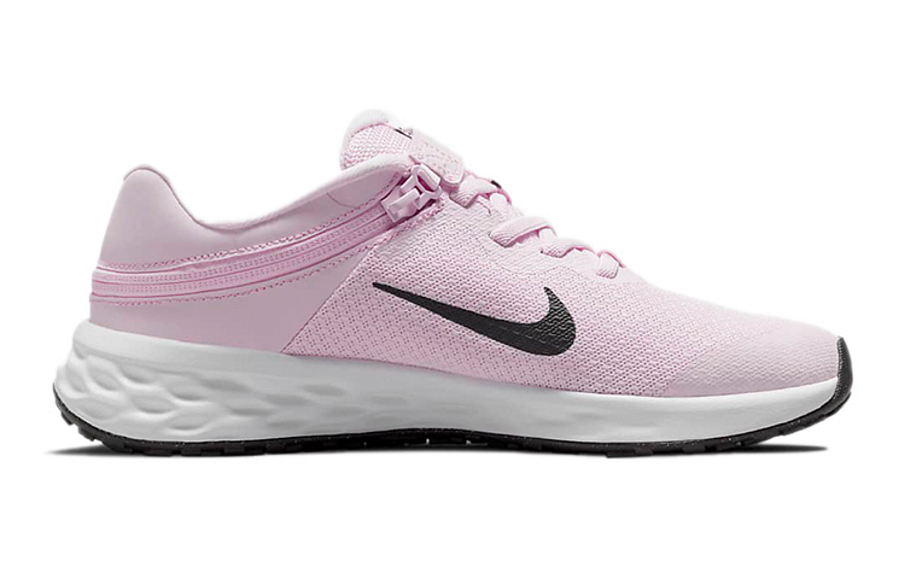 Фото № 2 с приближением к товару «‎Nike Revolution 6 FlyEase (GS) Low-Top Running Shoes Pink»