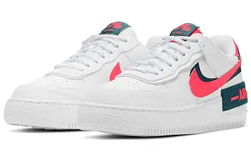 Nike Air Force 1 Shadow Skate Shoes White - 3
