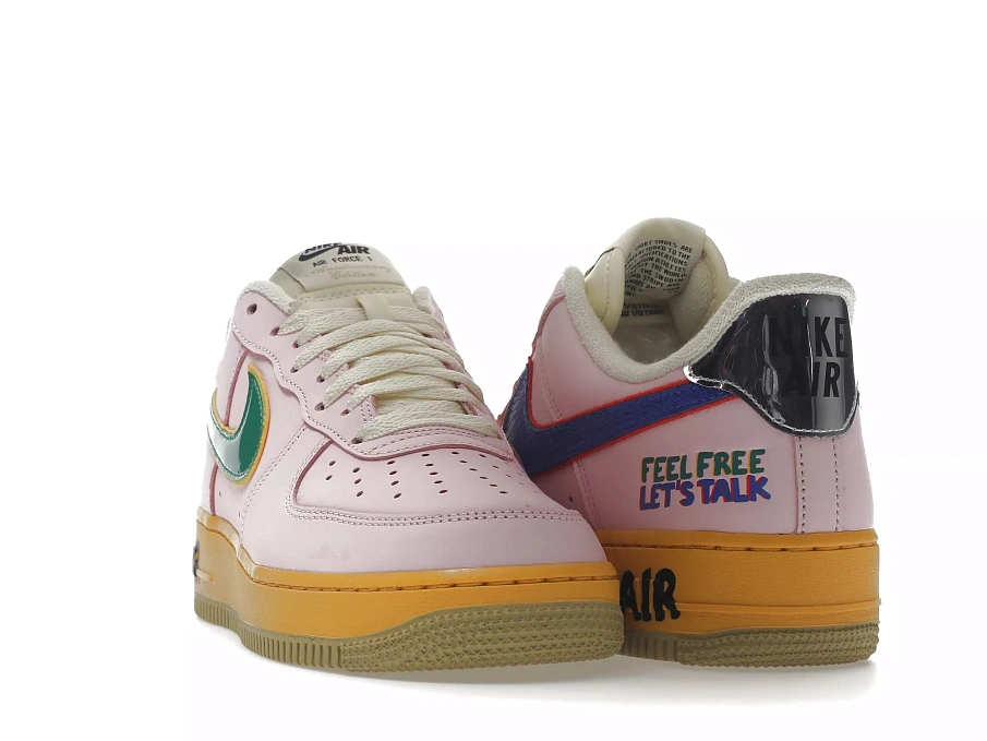 Фото № 2 с приближением к товару «‎Nike Air Force 1 Low '07 Feel Free, Let’s Talk»