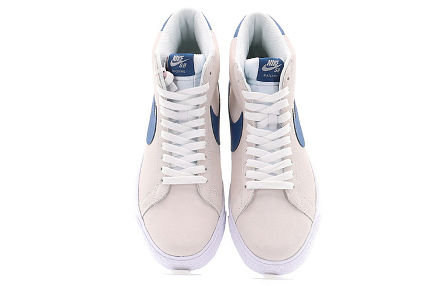 Фото № 4 с приближением к товару «‎Nike SB Blazer Mid WhiteBlue»