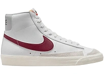 Фото № 1 с приближением к товару «‎Nike Blazer Mid 77 Vintage White Dark Beetroot Grey Fog Black»