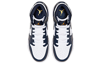 Фото № 3 с приближением к товару «‎Air Jordan 1 Mid GS 'Obsidian'»