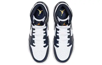 Air Jordan 1 Mid GS 'Obsidian' - 4
