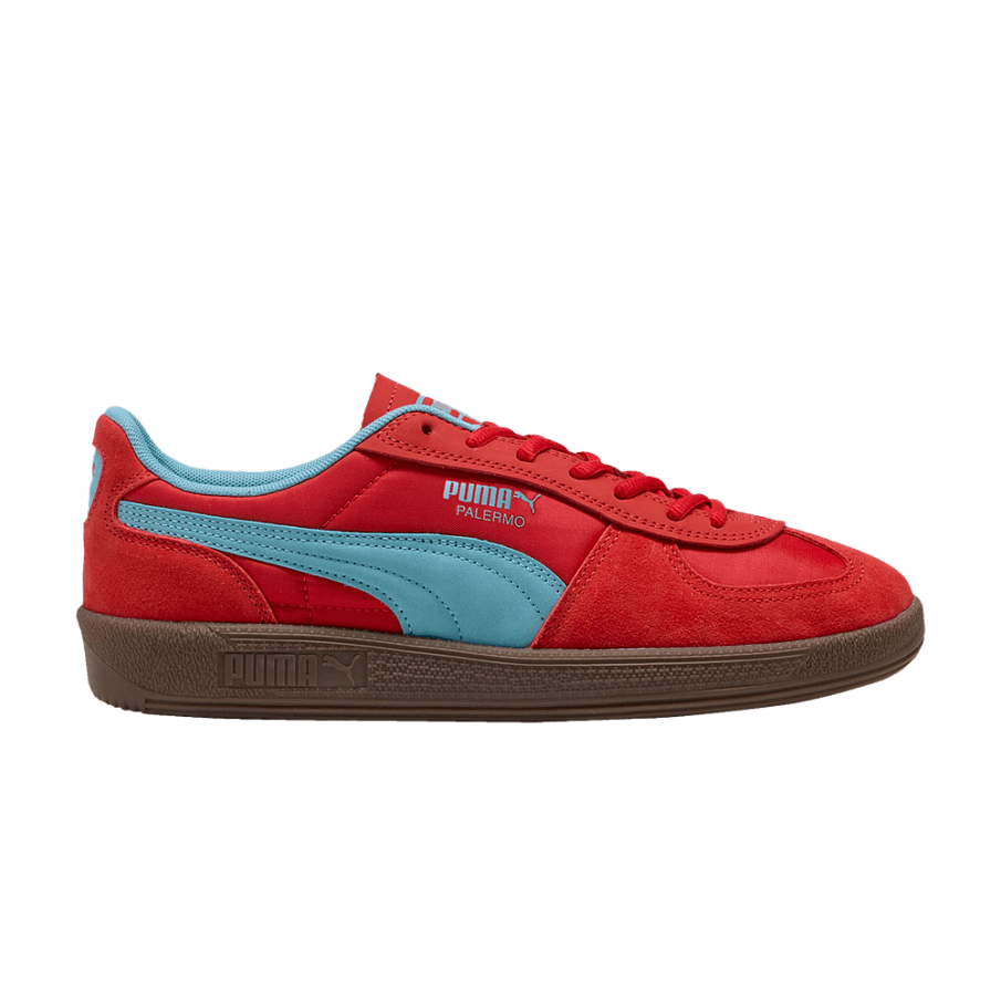Фото № 1 с приближением к товару «‎Puma Palermo Pop - For All Time Red Aqua»