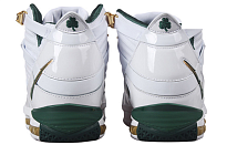 Фото № 4 с приближением к товару «‎ Nike Lebron 3 Vintage basketball shoes WhiteDeep ForestGold Dust»