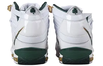  Nike Lebron 3 Vintage basketball shoes WhiteDeep ForestGold Dust - 5