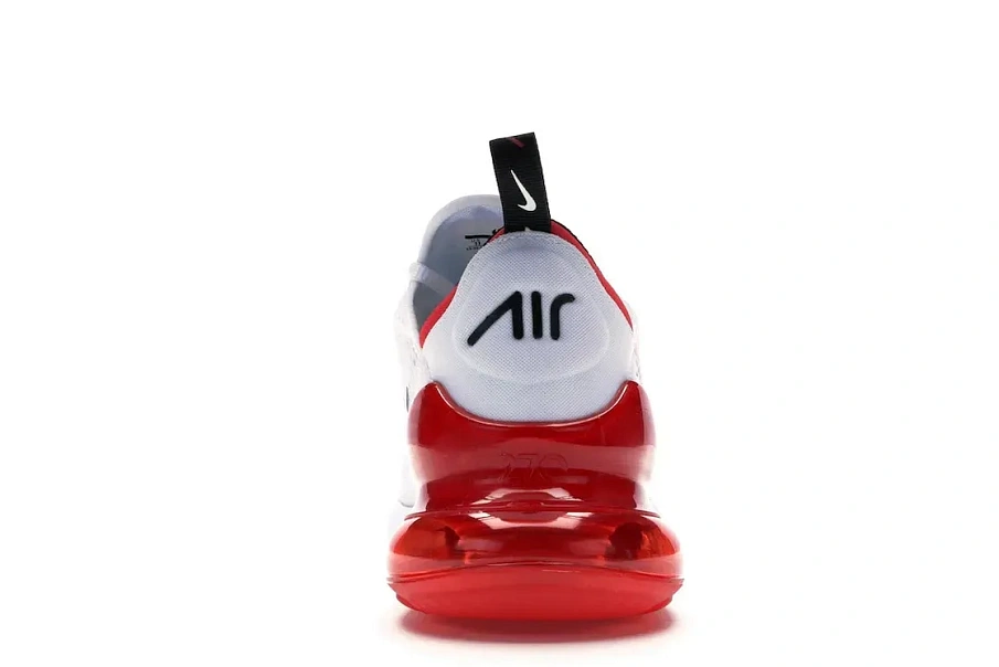 Фото № 4 с приближением к товару «‎Nike Air Max 270 White Black University Red»