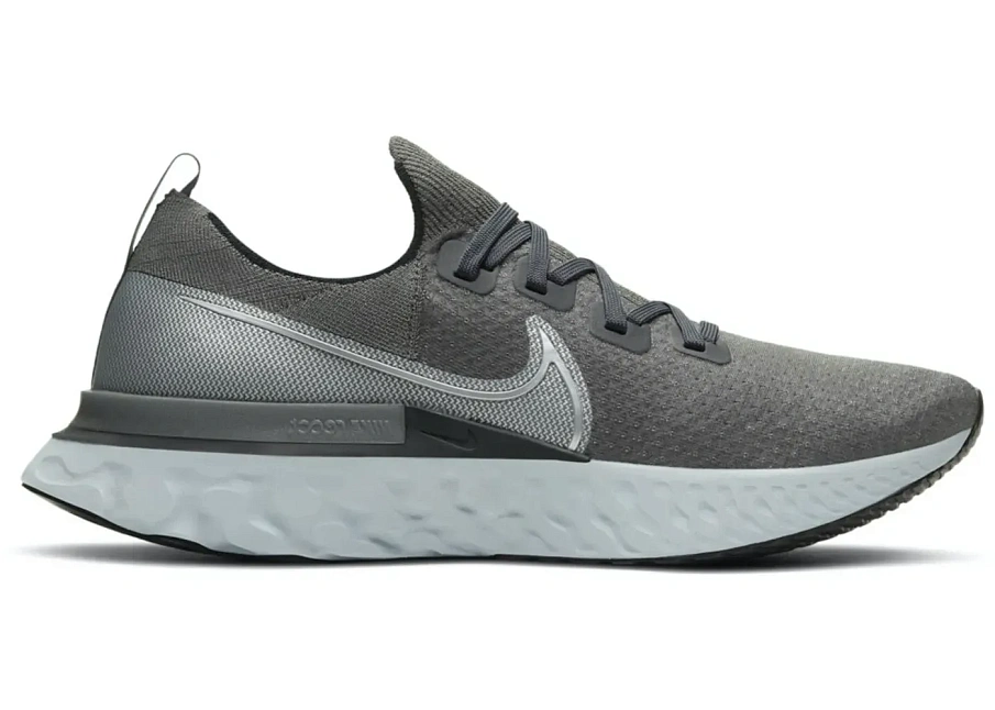 Фото № 1 с приближением к товару «‎Nike React Infinity Run Flyknit Iron Grey»