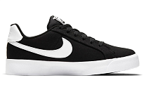 Фото № 2 с приближением к товару «‎Nike Wmns Court Royale AC Canvas 'Black White'»