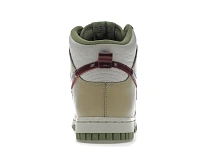 Фото № 4 с приближением к товару «‎Nike Dunk High Tumbled Tan White Brown »