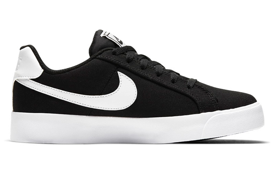 Фото № 2 с приближением к товару «‎Nike Wmns Court Royale AC Canvas 'Black White'»