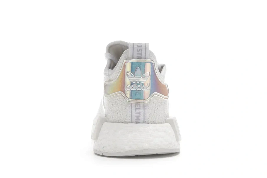Фото № 4 с приближением к товару «‎adidas NMD R1 White Iridescent »