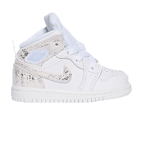 Фото № 1 с приближением к товару «‎Air Jordan 1 Mid SE TD White Field Silver»
