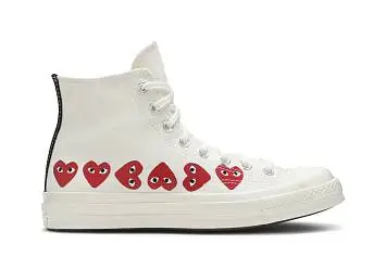 Comme des Garçons Play x Converse Chuck 70 Hi Top Multi Heart - 2