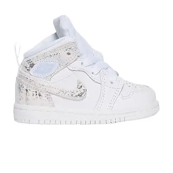 Air Jordan 1 Mid SE TD White Field Silver - 1