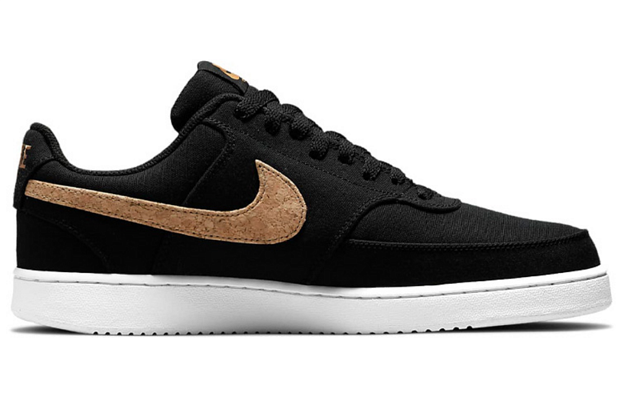 Фото № 2 с приближением к товару «‎Nike Court Vision Low BlackBrown»