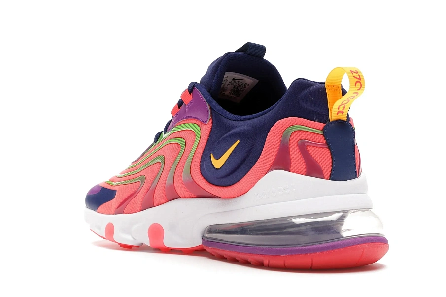 Фото № 6 с приближением к товару «‎Nike Air Max 270 React Eng Laser Crimson Laser Orange»