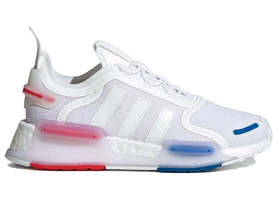 Фото № 1 с приближением к товару «‎adidas NMD V3 White Red Blue »