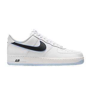 Nike Air Force 1 Low 07 White Black Hydrogen Blue (IQ7593-100)