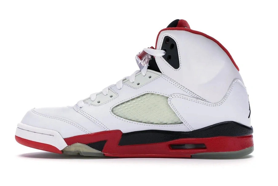 Фото № 5 с приближением к товару «‎Jordan 5 Retro Fire Red (2006)»