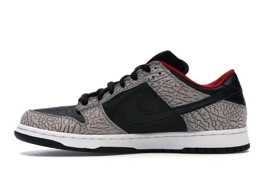 Фото № 3 с приближением к товару «‎Nike SB Dunk Low Supreme Black Cement (2002)»