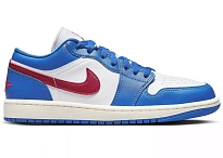 Фото № 1 с приближением к товару «‎Jordan 1 Low Sport Blue Gym Red »