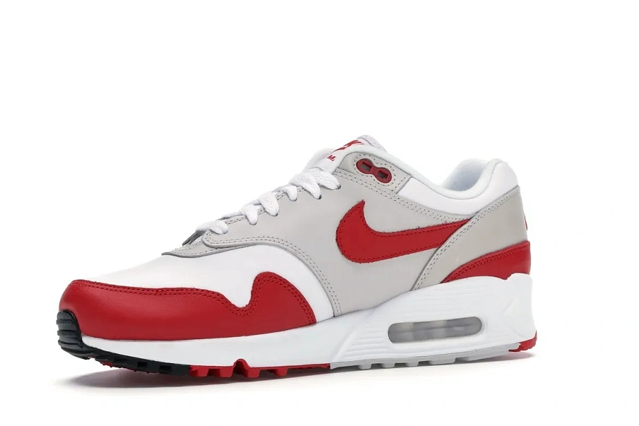 Фото № 3 с приближением к товару «‎Nike Air Max 90/1 White University Red »