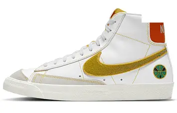 Nike Blazer Mid'77 VNTG "Rayguns" WhiteYellowGreen - 1