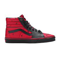 Фото № 1 с приближением к товару «‎Marvel x Vans SK8-Hi Deadpool»