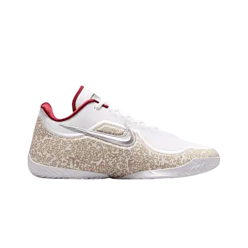 Nike Lebron 23 Laser PE White Metallic Silver Team Red (IM5125-100)