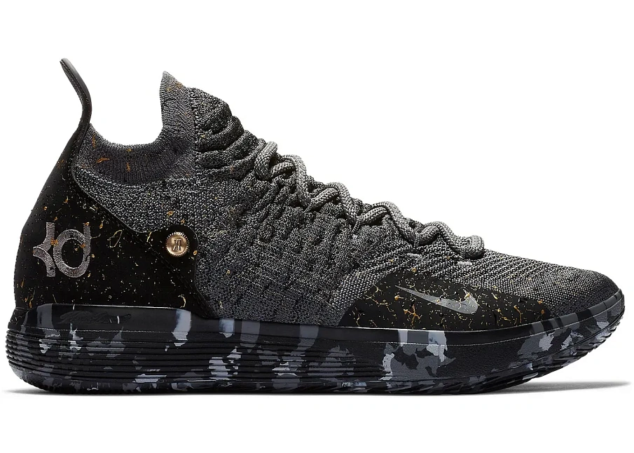 Фото № 1 с приближением к товару «‎Nike KD 11 Multi-Color Metallic Gold»